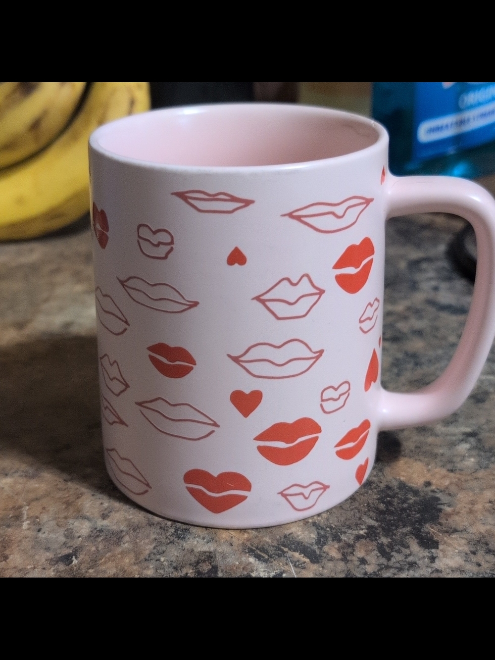 Starbucks Light Pink Ceramic Mug Bottom Marking